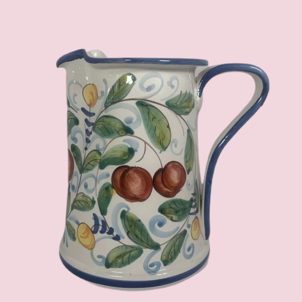 Handmade in Italy - Ceramic Pitcher Pogg Firenze